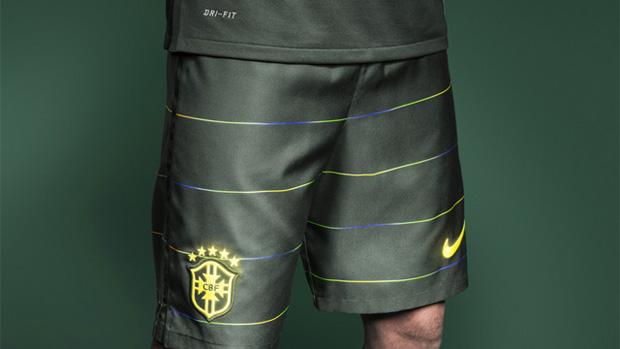 O terceiro uniforme da seleção brasileira