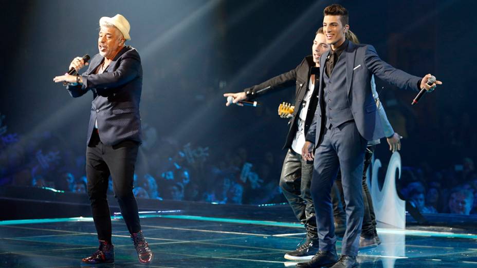 Lulu Santos na final do The Voice Brasil