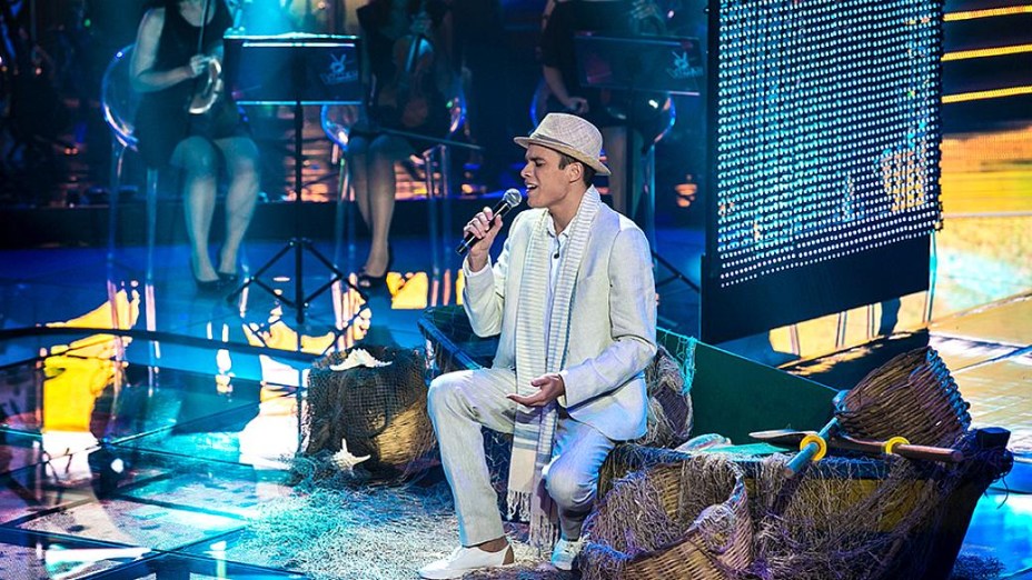 The Voice Brasil: Marcos Lessa no show ao vivo