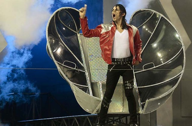 O rei do pop, Michael Jackson, foi homenageado pela escola.