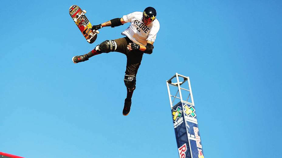 Manobras radicais e tombos espetaculares marcaram os X-Games em Foz do Iguaçu