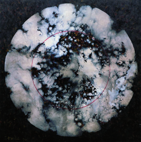Tomie Ohtake, pintura sem título, 1994 Tomie Ohtake, pintura sem título, 1994