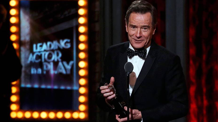 Bryan Cranston recebeu o Tony de melhor ator em peça
