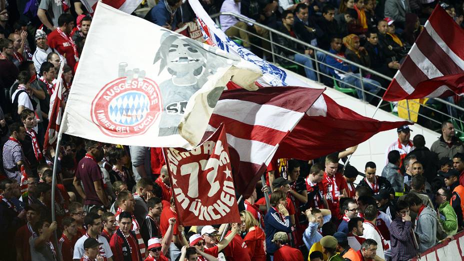 A festa dos torcedores do Bayern de Munique<br><br> 