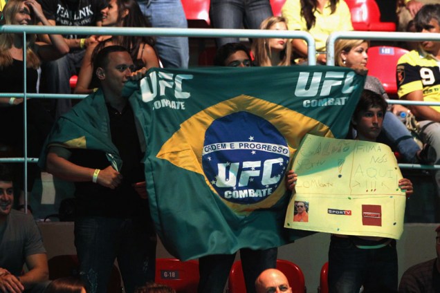 A torcida por José Aldo no UFC Rio 2012