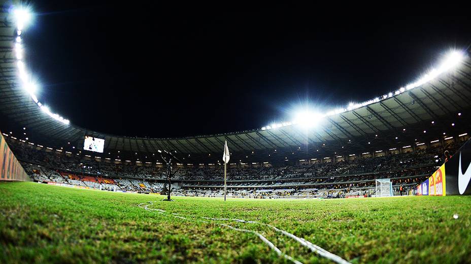 Torcida compareceu em ótimo número na noite desta quarta-feira no amistoso entre Brasil e Chile no estádio do Mineirão, em Belo Horizonte