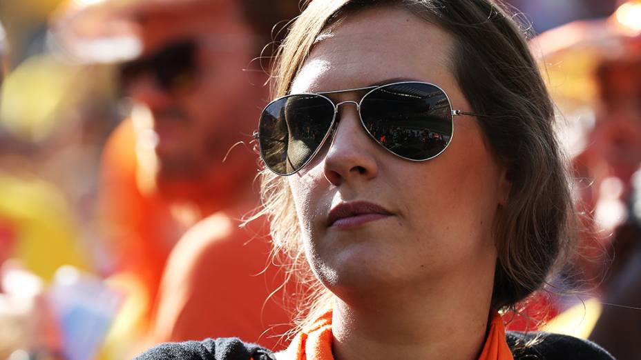 Torcedores da Holanda chegam no Itaquerão para o jogo contra o Chile, em São Paulo