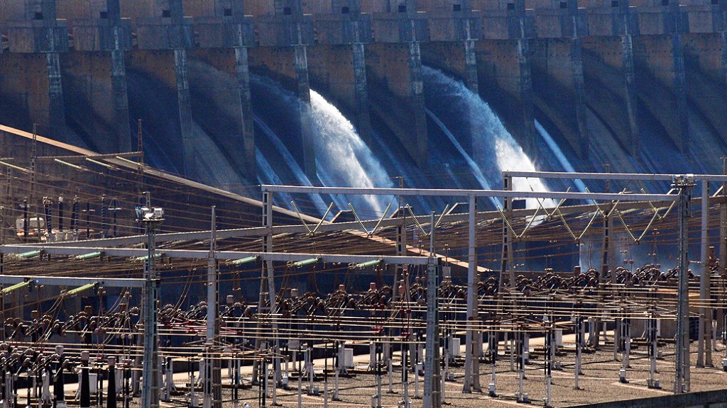 Usina Hidrelétrica de Jupiá em Três Lagoas-MS