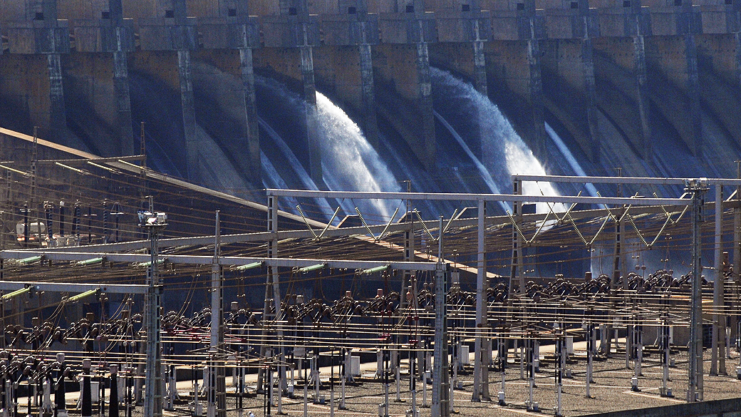 Usina Hidrelétrica de Jupiá em Três Lagoas-MS