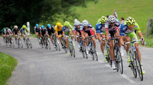 14ª etapa do Tour de France em Foix, França