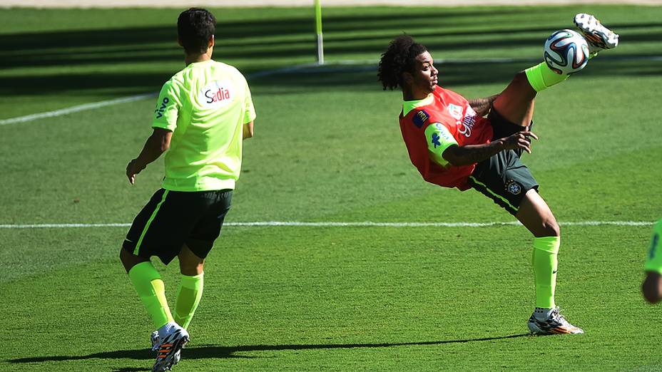 Treino da seleção brasileira em Belo Horizonte