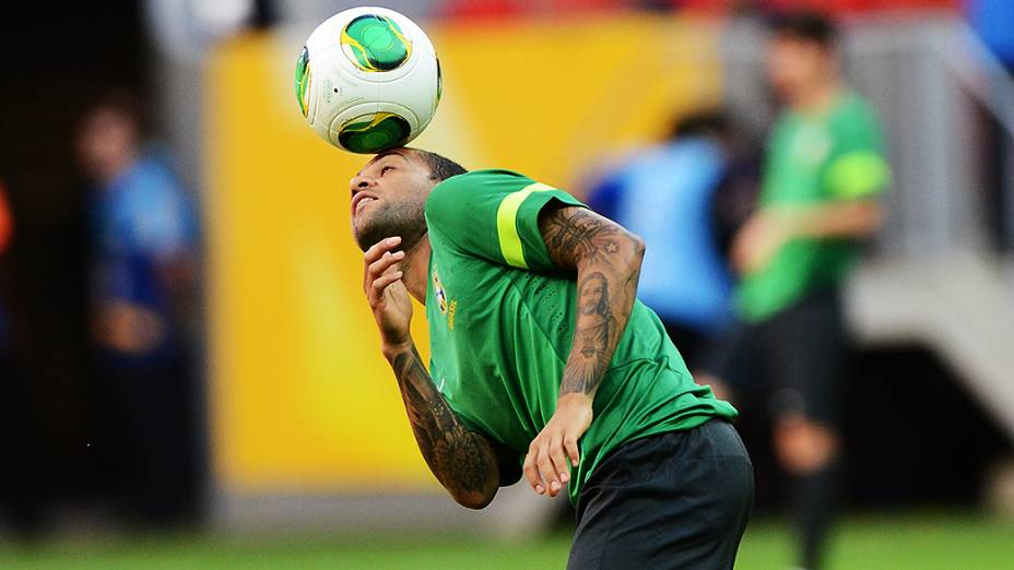 Treino da seleção brasileira em Brasília