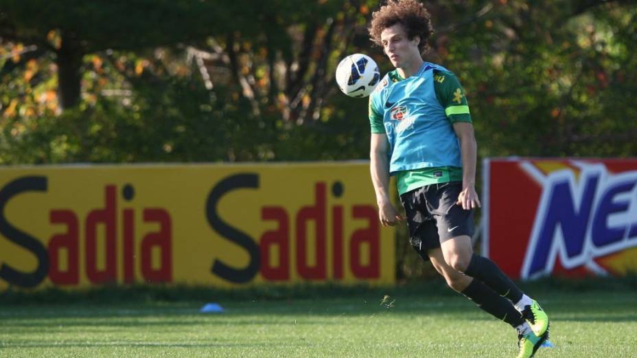 Treino da seleção brasileira em Seul, antes do amistoso com a Coreia do Sul