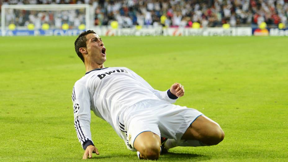 Cristiano Ronaldo marcou o gol da vitória do Real Madrid sobre o Manchester City na primeira rodada da Liga dos Campeões da UEFA