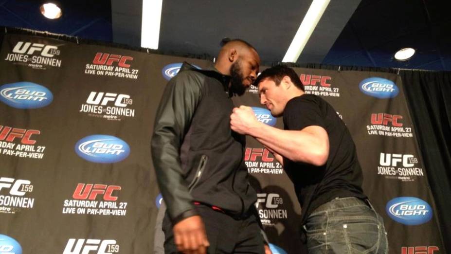 Entrevista coletiva do UFC 159, Jon Jones x Chael Sonnen