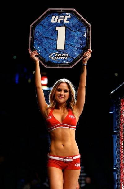 UFC 160: a ring girl Brittney Palmer