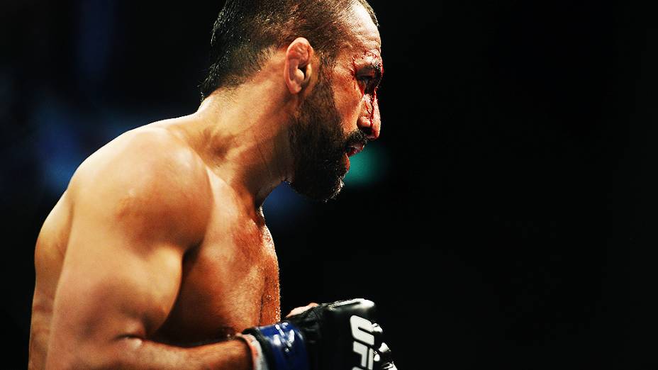 Reza Madadi no UFC Rio III, realizada na HSBC Arena, Barra da Tijuca