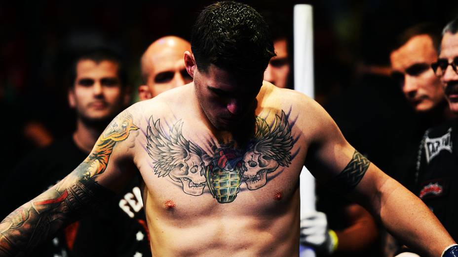 Chris Camozzi no UFC Rio III, realizada na HSBC Arena, Barra da Tijuca