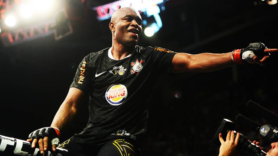 Anderson Silva vence Stephan Bonnar no UFC Rio 3, na HSBC Arena, na Barra da Tijuca