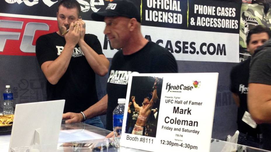 O ex-lutador Mark Coleman na UFC Fan Expo 2013, em Las Vegas