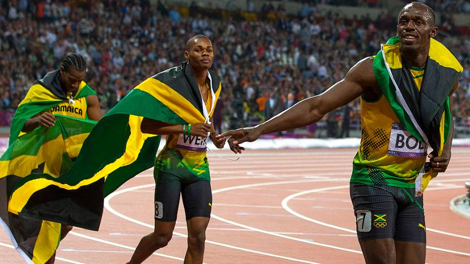 Usain Bolt conquistou a medalha de ouro na prova dos 200 metros dos Jogos Olímpicos