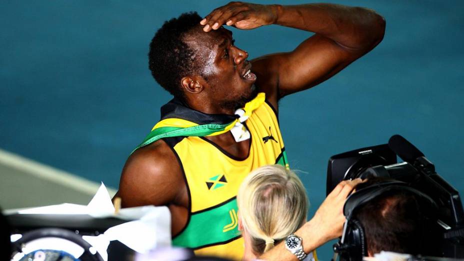 Usain Bolt, velocista jamaicano, tricampeão olímpico e favorito ao ouro nos 100 metros em Londres