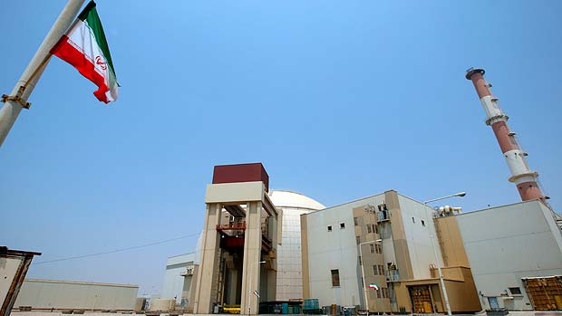 A usina nuclear de Bushehr, no Irã: alvo dos ataques cibernéticos