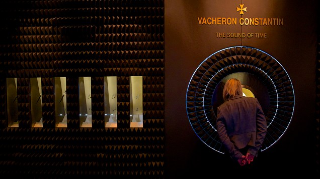 Loja da Vacheron Constanin na cidade Genebra, na Suíça