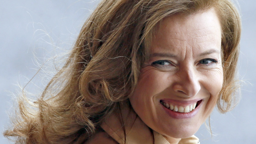Valérie Trierweiler, a nova primeira-dama da França