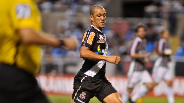 Eduardo Costa, do Vasco, durante partida contra Fluminense, pelo Campeonato Brasileiro - 20/08/2011