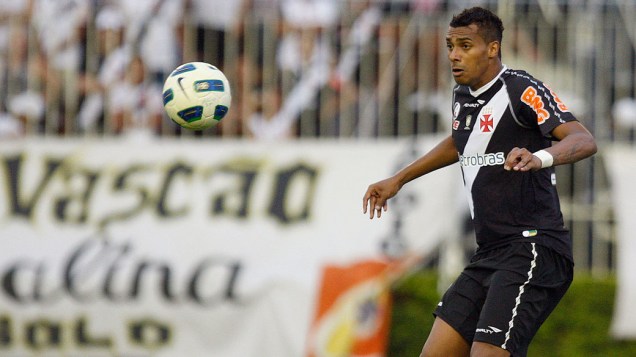 Elton, do Vasco, durante partida contra o Palmeiras, pelo Campeonato Brasileiro - 14/08/2011