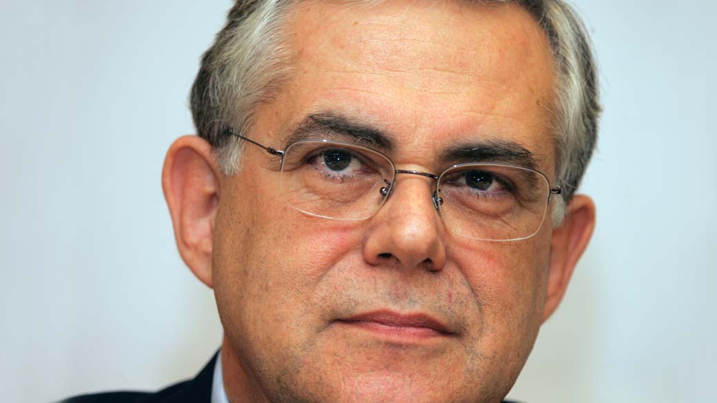 Lucas papademos, ex-vice-presidente do Banco Central Europeu