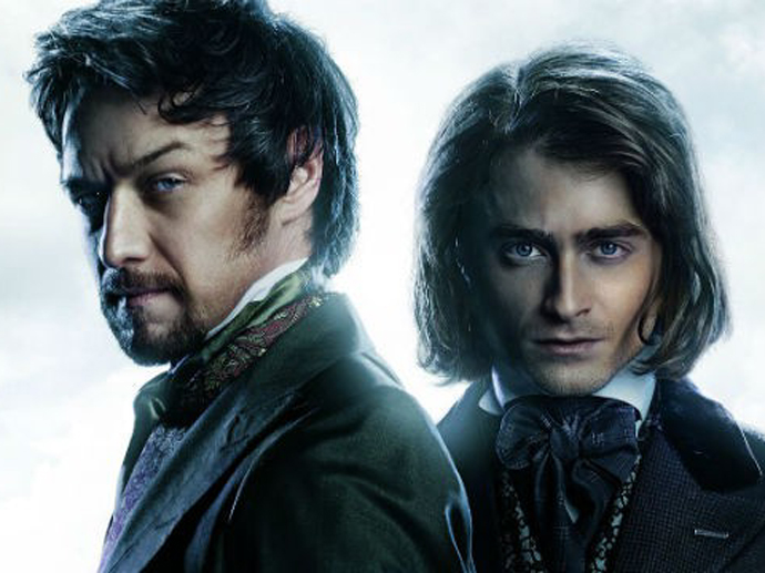 James McAvoy e Daniel Radcliffe em 'Victor Frankenstein'