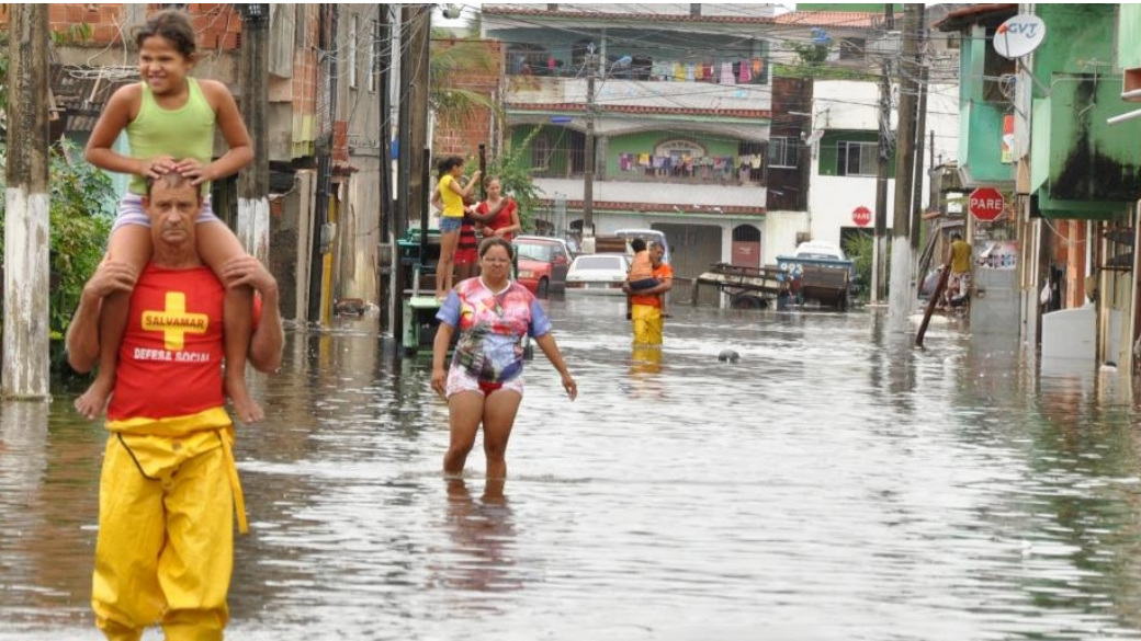 Vila Velha é uma das cidades mais atingidas pelas chuvas no Espírito Santo
