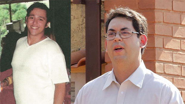 Israel Guerra, filho da ex-ministra-chefe da Casa Civil, Erenice Guerra, ao lado de Vinícius de Oliveira Castro, ex-assessor da Secretaria-Executiva do Ministério.