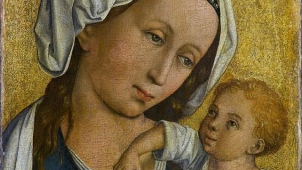 Quadro 'Virgem e o Menino'