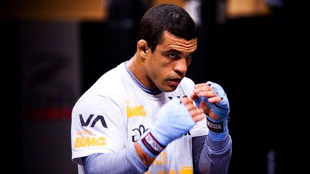 Vitor Belfort treina nos Estados Unidos