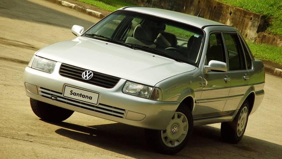 A última versão do Volkswagen Santana no Brasil, em 2006