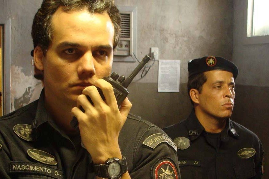 O ator Wagner Moura interpreta o Capitão Nascimento no filme 'Tropa de Elite'