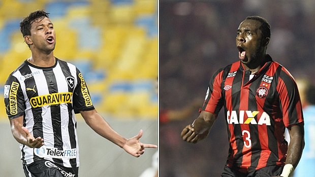 Wallyson, do Botafogo, e Manoel, do Atlético-PR, fizeram a alegria das torcidas brasileiras