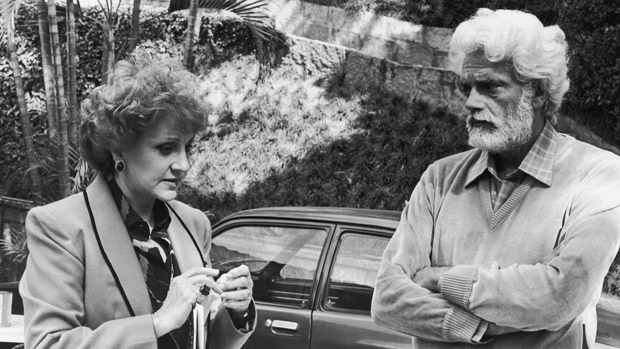Eva Todor e Walmor Chagas na novela Coração Alado, da Rede Globo