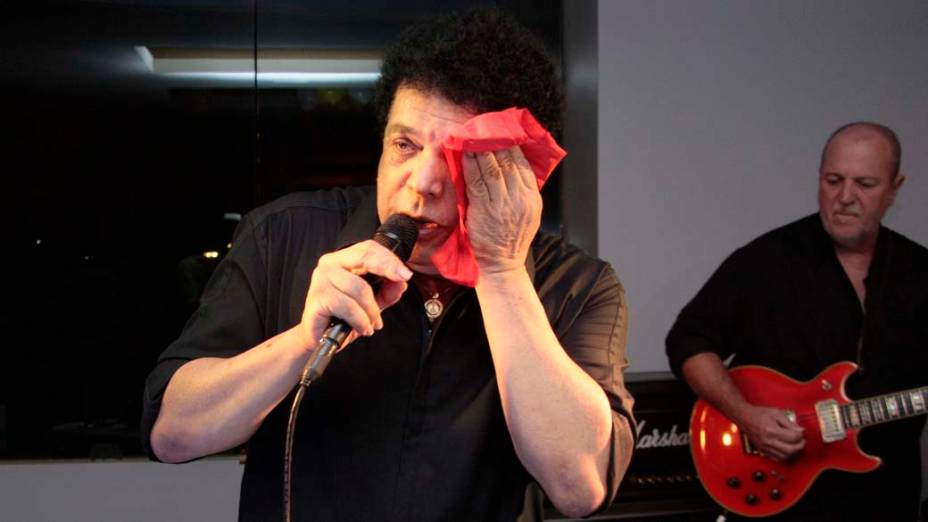 Cantor Wando em apresentação, no Rio de janeiro