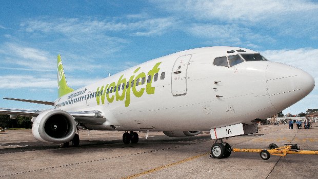 Avião da Webjet