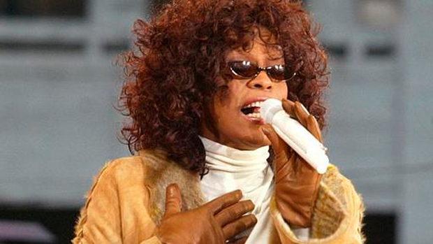 A lápide do túmulo de Whitney Houston