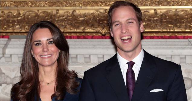 Príncipe William e Kate Middleton anunciam o noivado em Londres, 16 de novembro de 2010