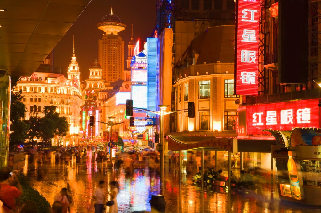 Xangai, o maior centro comercial e financeiro da China