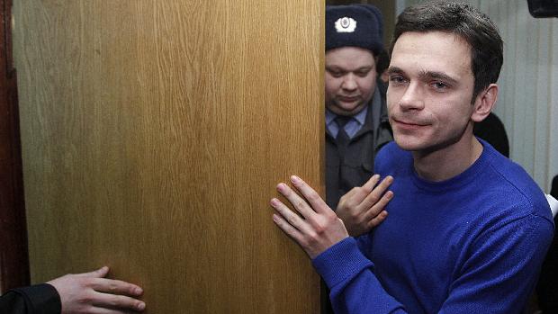 Ilia Yashin foi detido na segunda-feira com outros 300 manifestantes