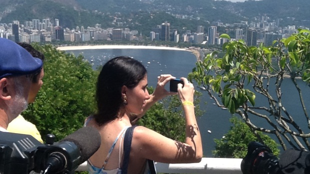 A blogueira cubana Yoani Sánchez visita o Rio de Janeiro