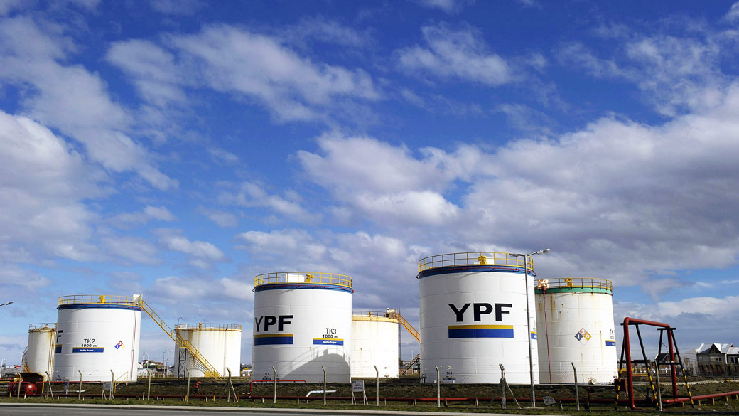 Petrolífera YFM em Rio Gallegos, Santa Cruz na Argentina
