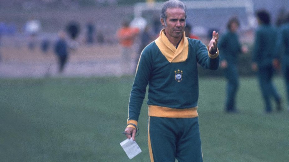 Zagallo treinou a seleção brasileira na Copa de 1974, na Alemanha